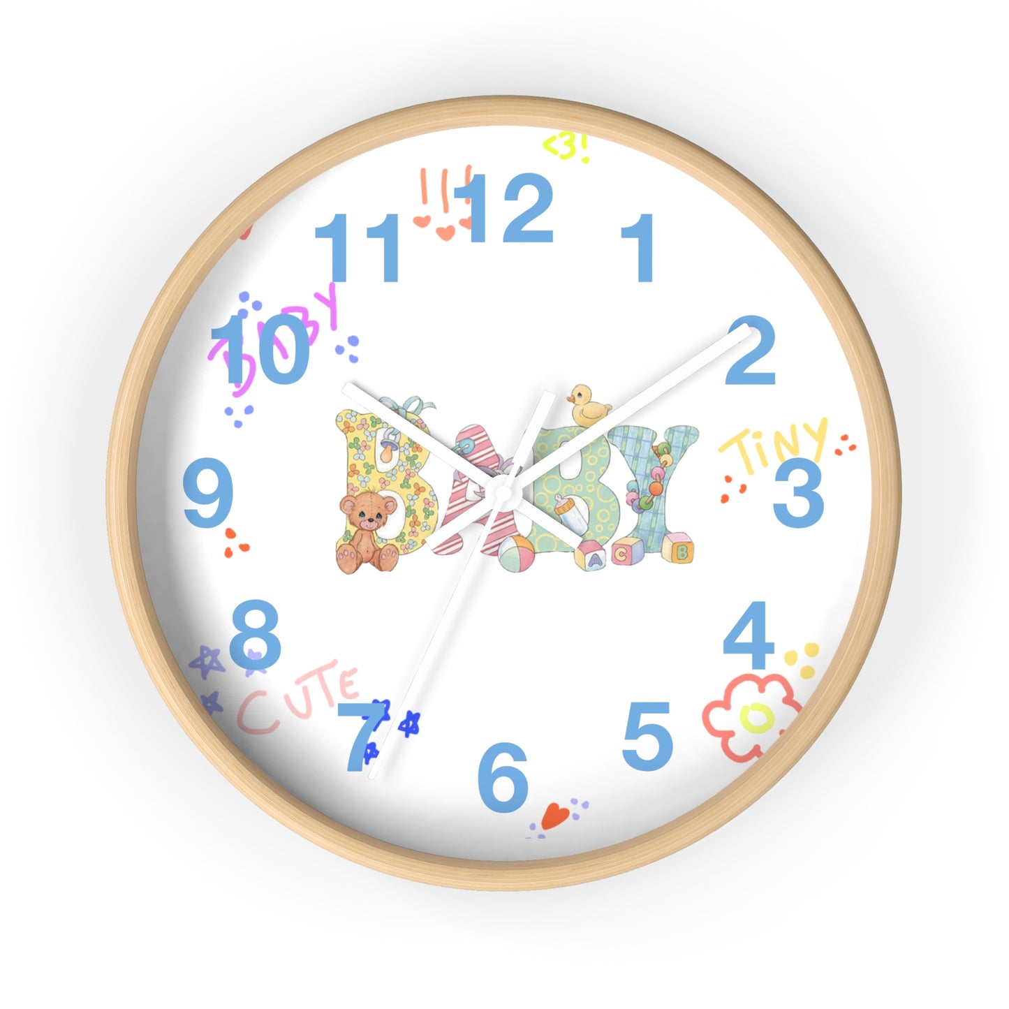 Wooden Wall Clock