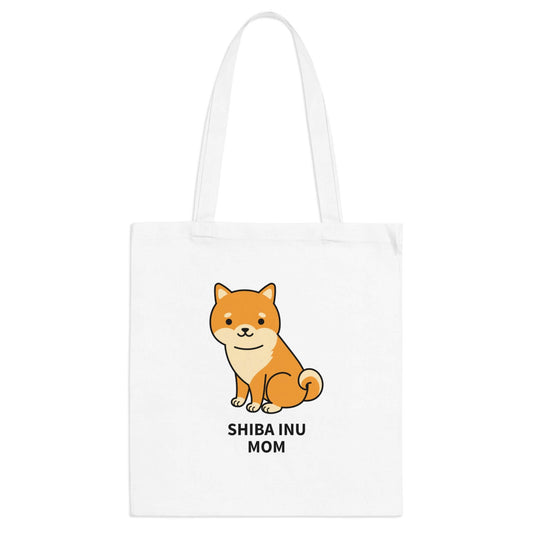 Shiba Inu Mom Tote Bag - Cute Dog Lover's Gift for Pet Moms