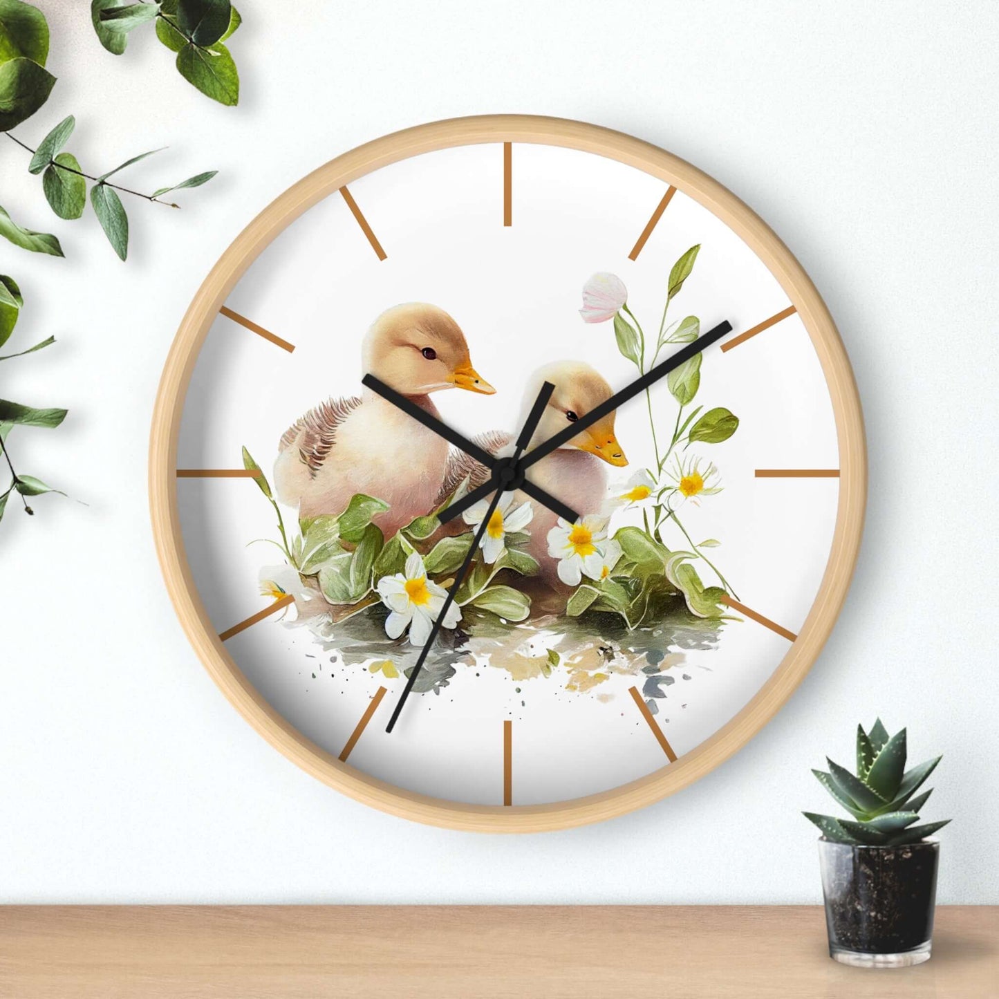 Wooden Wall Clock