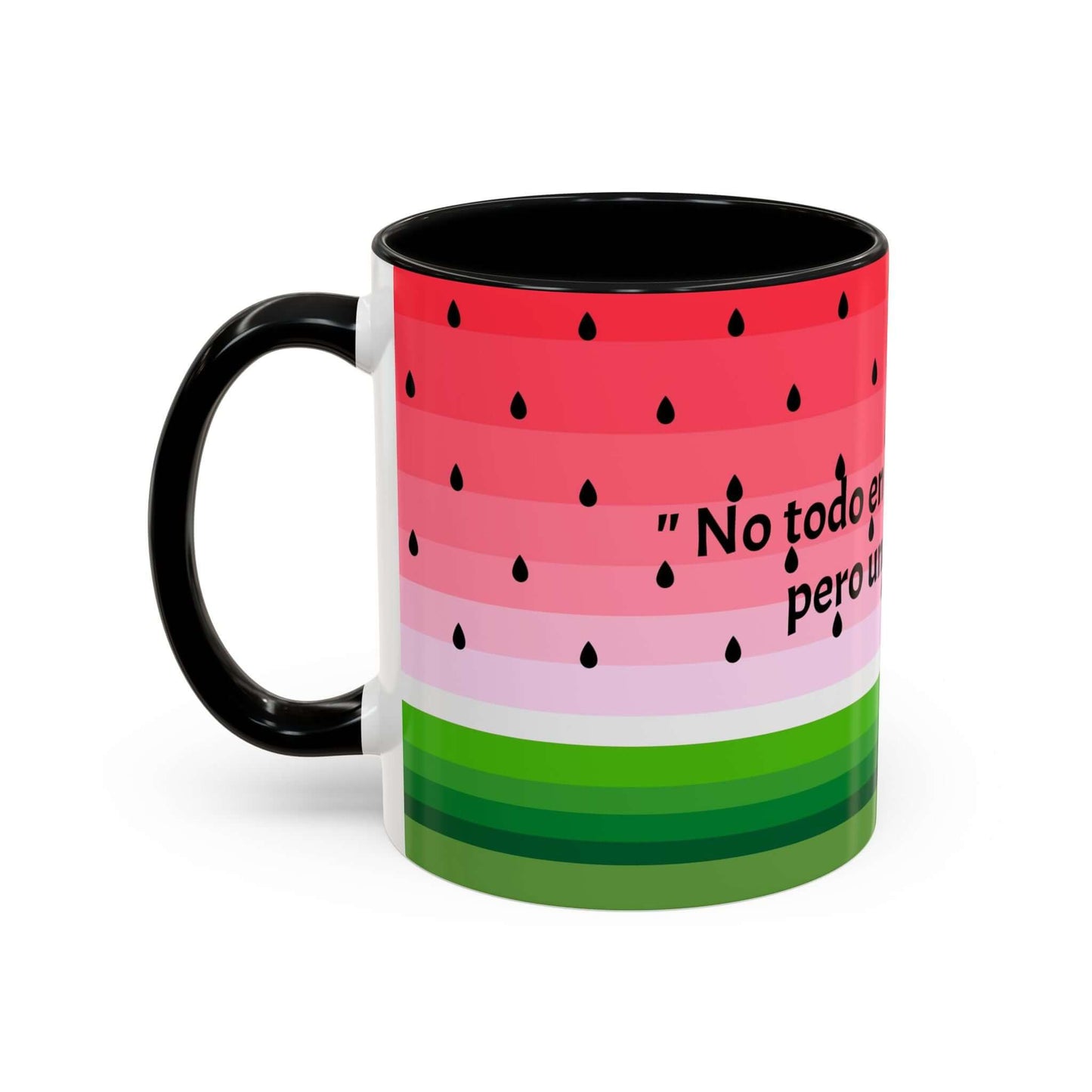 Accent Coffee Mug (11, 15oz), watermelon