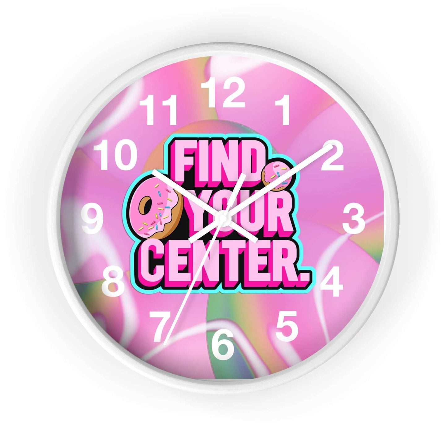 Modern Wall clock with numbers