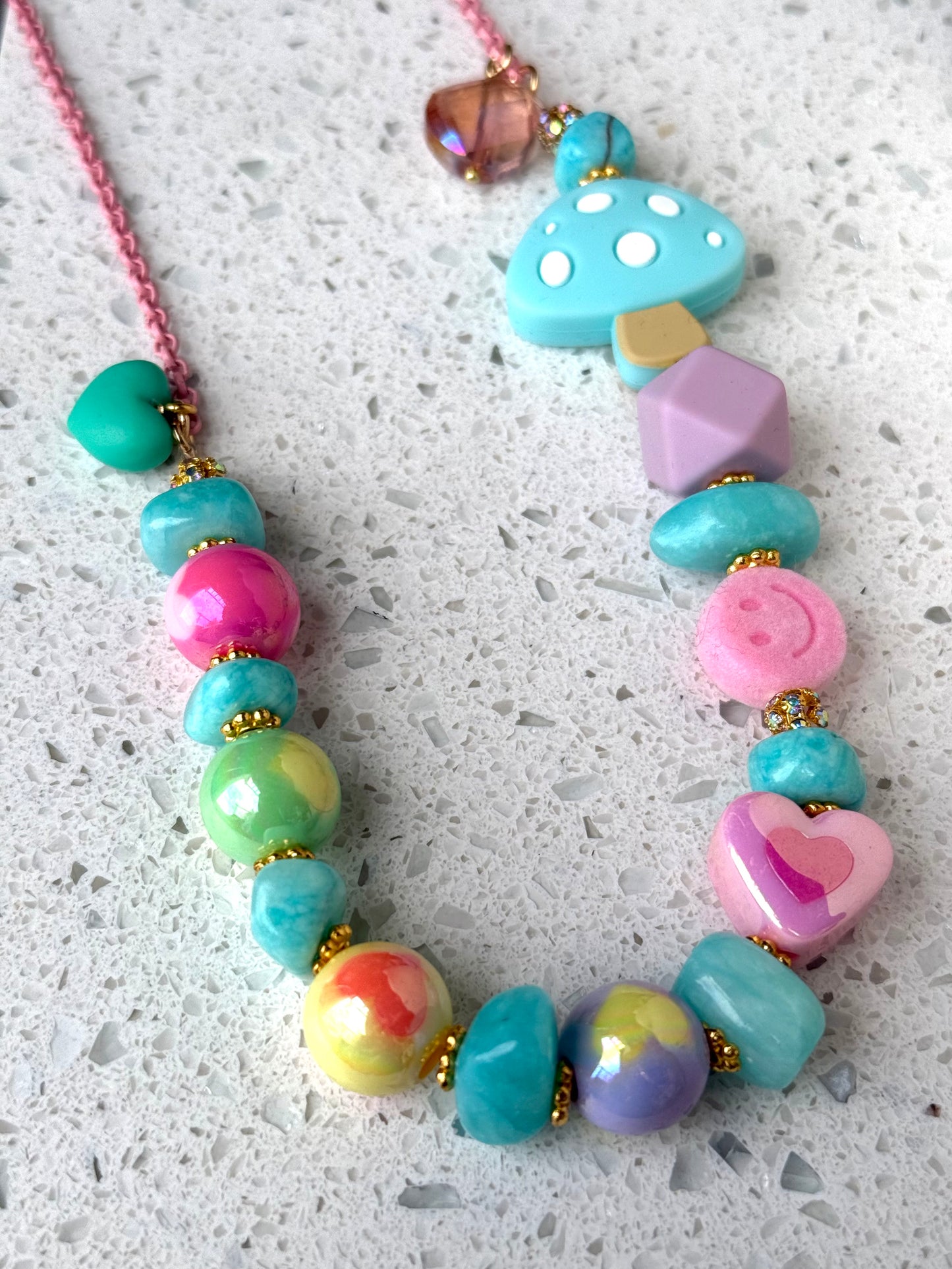 Mushroom Necklace