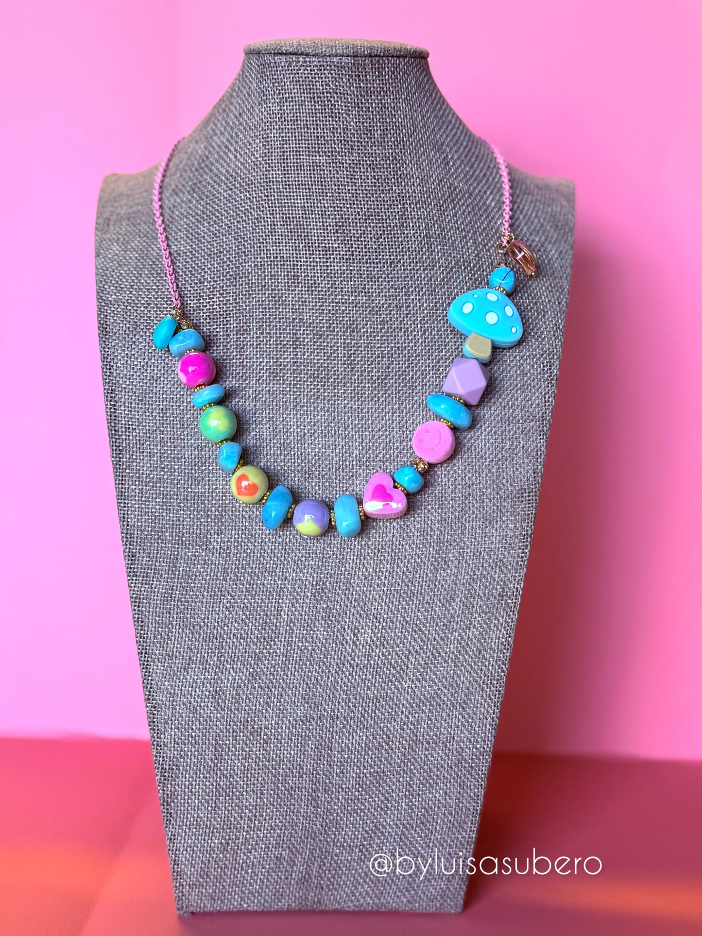 Mushroom Necklace
