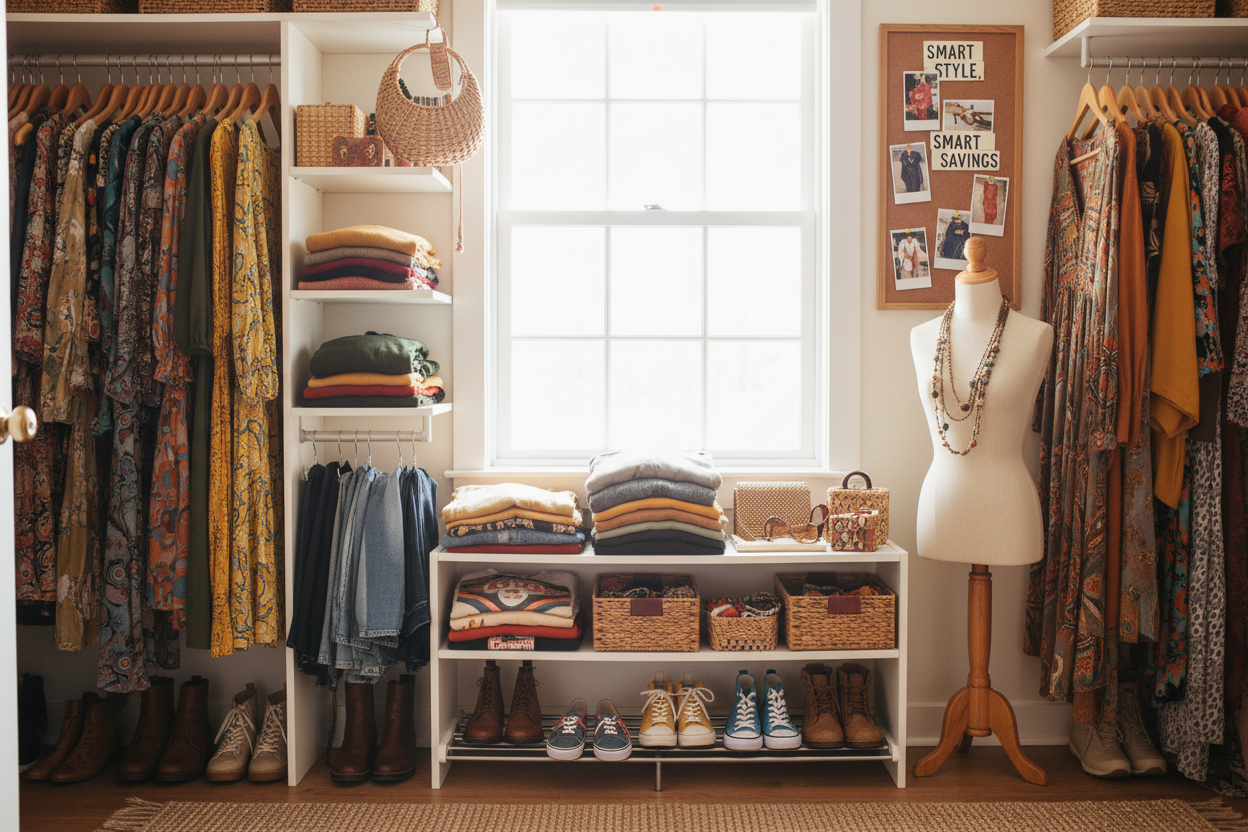 Smart fashion for women who want more for less. Hand-picked second-hand pieces that help you save money, dress beautifuly, and shop with intention.