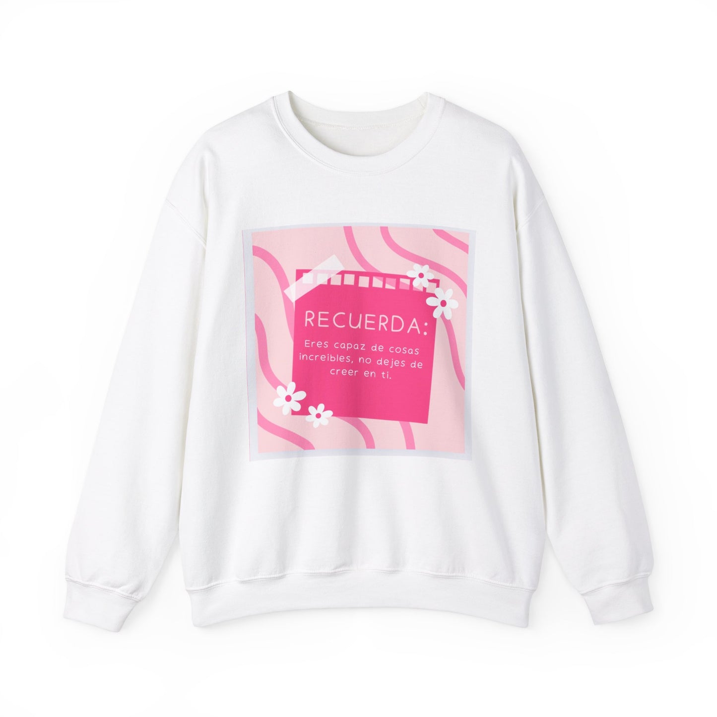 Crewneck Cotton Sweatshirt With Unique Designs