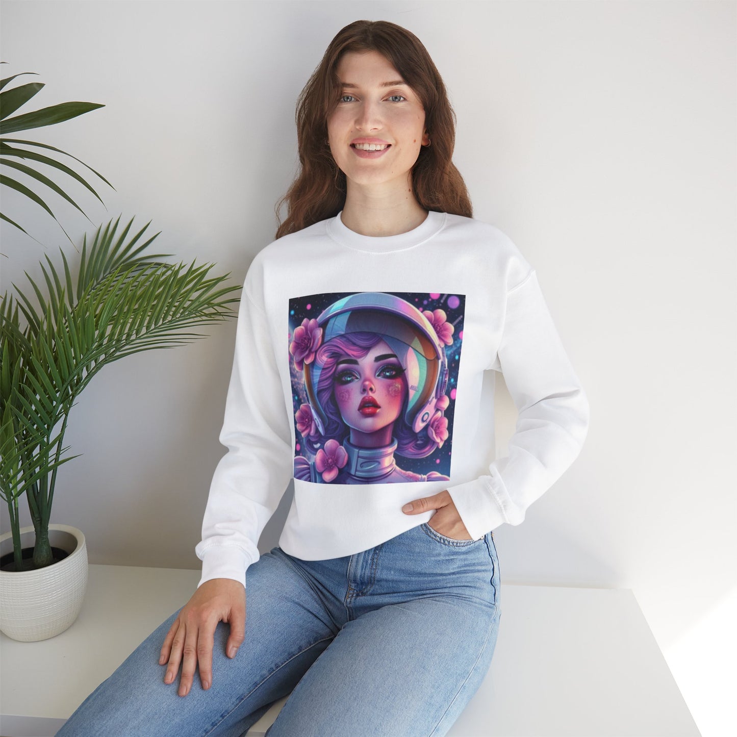 Unisex Heavy Blend™ Crewneck Sweatshirt, Labubu