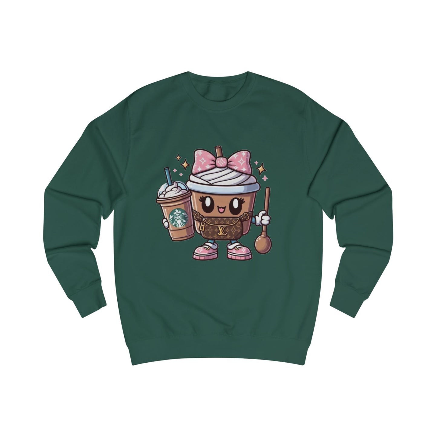 Print Crewneck Sweatshirt