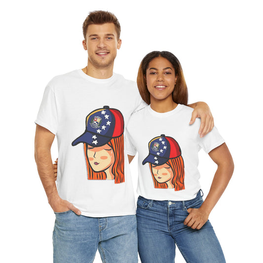 Unisex Heavy Cotton Tee, Venezuela bella