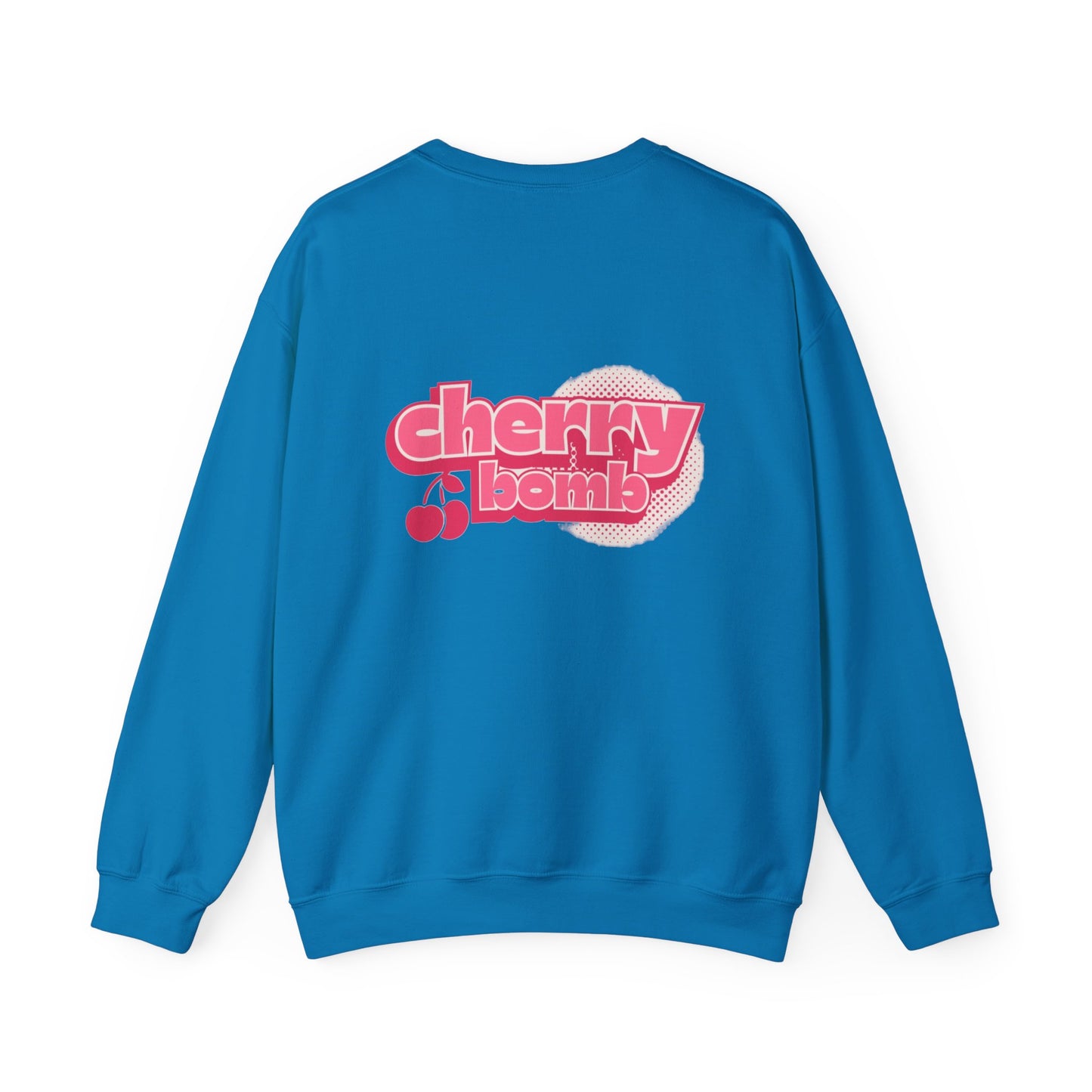 Cherry Bomb Unisex Heavy Blend™ Crewneck Sweatshirt - Cute, Casual Style for Everyday Wear