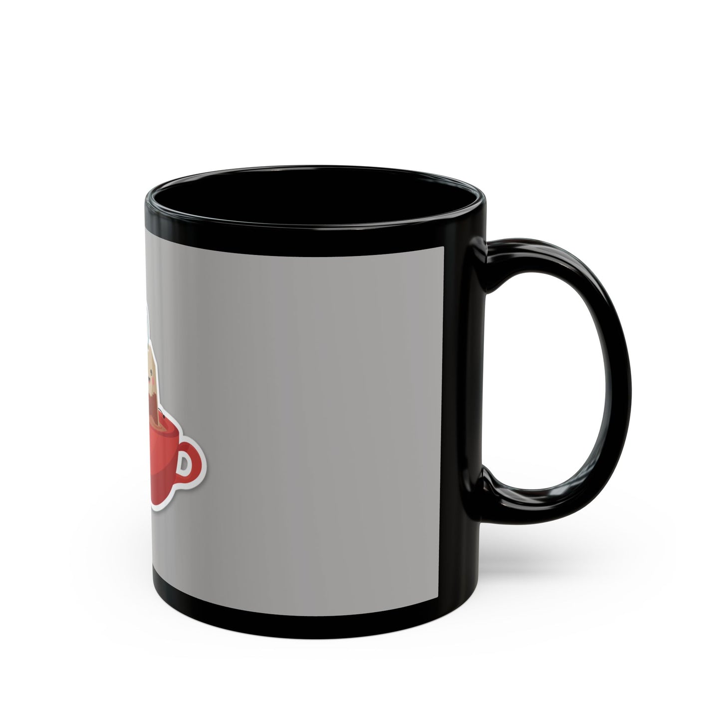 Black Coffee Mug