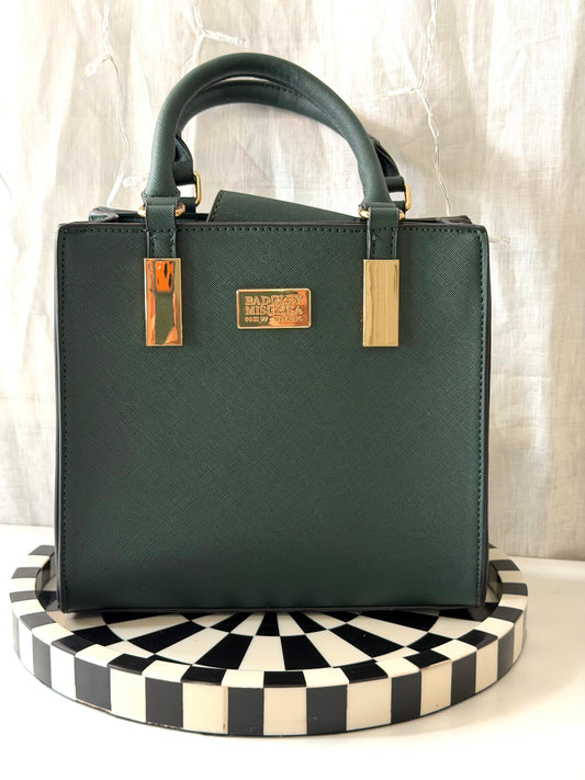 Green Shoulder Leather bag