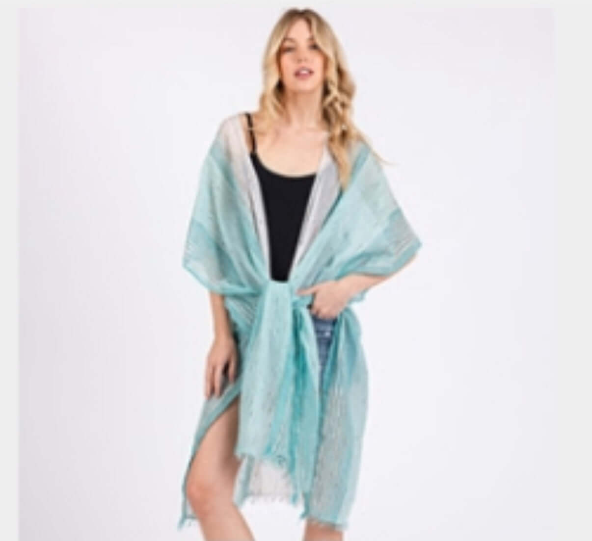 kimono sleeve dress