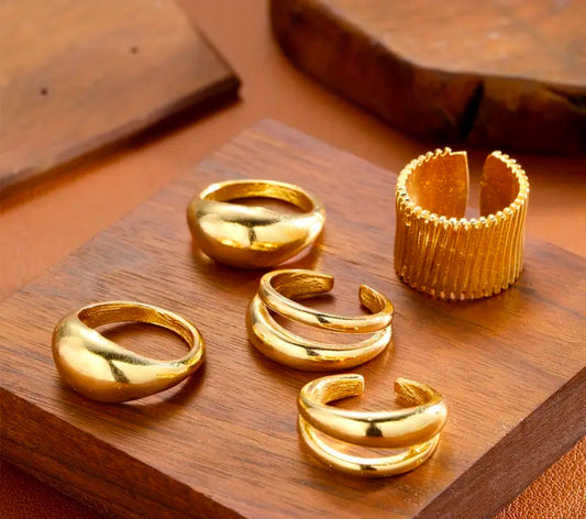 Golden 5 - anillos